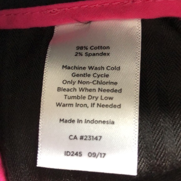 Women’s size 6P Talbots perfect crop black capris - Picture 5 of 11